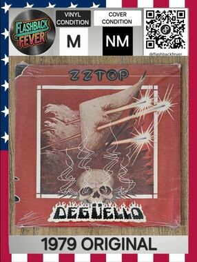 ZZ TOP•Degüello•1979 US Stereo (#HS 3361)•RCA Music Service
